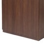 Soho 2 Door Wardrobe With Drawer In Smoked Walnut Finish