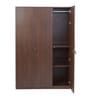 Soho 3 Door Wardrobe With Drawer In Smoked Walnut Finish