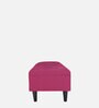 Soho Velvet Bench in Maroon Colour