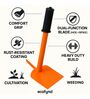 Orange Soil Heavy Duty Garden Hand Hoe