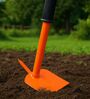 Orange Soil Heavy Duty Garden Hand Hoe