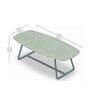 Sojo Wicker 4 Seater Dining Set In Wild Mushroom Finish