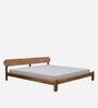 Sol Solid Wood Queen Size Bed In Timeless Teak Finish