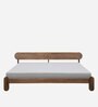Sol Solid Wood Queen Size Bed In Timeless Teak Finish