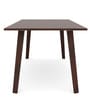 Solace Solid Wood 6 Seater Dining Table in Beech Finish