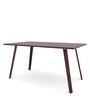 Solace Solid Wood 6 Seater Dining Table in Beech Finish