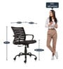 Solace Office Executive Mesh Chair in Black Colour