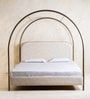 Solace Upholstered King Size Poster Bed 
