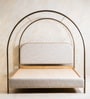 Solace Upholstered King Size Poster Bed 