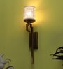 Solace Gold & Mild Steel Wall Light