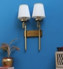 Solace Gold & Mild Steel Wall Light