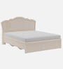 Solace King Size Bed In White Finish with Hydraulic Storage