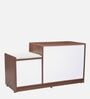 Solace Shoe Rack With Seating in Brown Finish