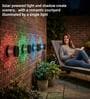 Solar Mandala 7 Color Changing Projector Light 1Pc