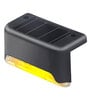 Solar Panel Outdoor Lights for Outdoor Decks with Ip65 Protection Wide Angle Lighting Pack of 2