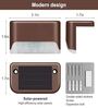 Solar Panel Outdoor Lights for Outdoor Decks with Ip65 Protection Wide Angle Lighting Pack of 2