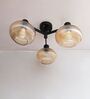 Solara 3-Light Ribbed Glass Chandelier