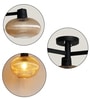 Solara 3-Light Ribbed Glass Chandelier