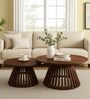 Solara Mango Wood Nesting Coffee Table Set