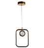 Solaria Gold Iron Hanging Light | Inbuilt LED | without Bulb | Eliante