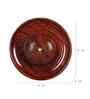 Solaris Natural Wood Wall Light | Inbuilt LED | without Bulb | Eliante