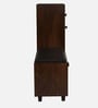SoleFit 16-Pairs Shoe Cabinet In Classic Walnut Finish With Seating