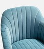 Solemn Sungger Velvet Guest Chairs In Sky Blue  Colour