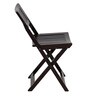 Soli Folding Chair (Set of 2) in Brown Colour