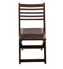 Soli Folding Chair (Set of 2) in Brown Colour