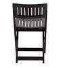 Soli Folding Chair (Set of 2) in Brown Colour
