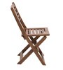 Soli Folding Chair (Set of 2) in Teak Colour