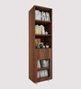 Solicitor Book Shelf in Walnut Finish