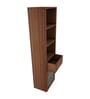 Solicitor Book Shelf in Walnut Finish