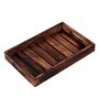 Solid 180ml Multicolour Ceramic 6 Pcs Tea Cups With Tray