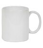 Solid 300ml White Ceramic (Set of 4) Coffee Mug
