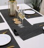 Solid Black (18 x12) PVC Table Linen (Set of 5)