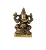Golden Solid Brass Ganesh Ji Idol