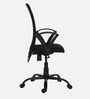 Solid Breathable Mesh Ergonomic Chair In Black Colour