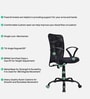 Solid Breathable Mesh Ergonomic Chair In Black Colour