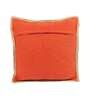 Orange Solid Cotton 16 x 16 Inches Cushion Cover
