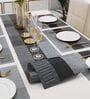 Solid Gray (18 x12) PVC Table Linen (Set of 7)