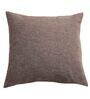 Grey Solid Cotton 16 x 16 Inches Cushion Cover