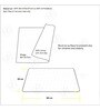 Grey Solid Microfibre 35 x 24 Inches Super Soft Door Mat