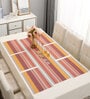 Striped Multicolor (18 x12) PVC Table Linen (Set of 7)
