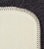 Grey Solid Microfibre 24x16 Inches AntiSkid Bath Mat (Set of 2)
