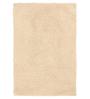 Cream Microfibre Plain Solid 40X24 Inches Antiskid Bath Mat