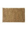 Dark Beige Polyester Max Absorbant Bath Mats 18 x 12 inches