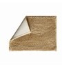Dark Beige Polyester Max Absorbant Bath Mats 18 x 12 inches