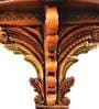 Solid Wood  Floating   Pooja  Shelf in Brown Colour
