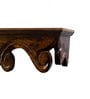Solid Wood Floating Pooja Shelf In Brown